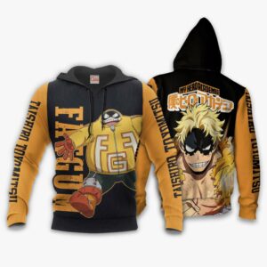 Taishiro Toyomitsu Shirt Fatgum MHA Custom Anime Zip Jacket 8