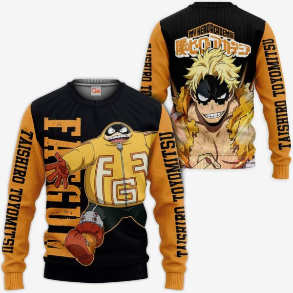 Taishiro Toyomitsu Shirt Fatgum MHA Custom Anime Zip Jacket 2