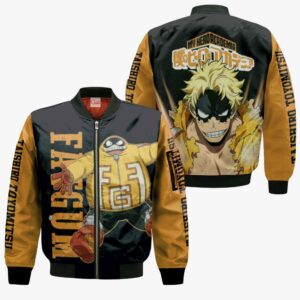 Taishiro Toyomitsu Shirt Fatgum MHA Custom Anime Zip Jacket 9