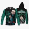 Izuku Midoriya Hoodie Sweater Deku MHA Custom Anime Zip Jacket 13