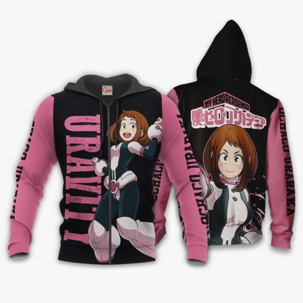 Ochako Uraraka Hoodie Shirt My Hero Academia Custom Jacket 1