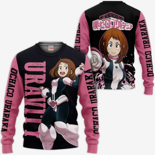 Ochako Uraraka Hoodie Shirt My Hero Academia Custom Jacket 2