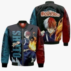 Shoto Todoroki Hoodie Shirt My Hero Academia Custom Jacket 9