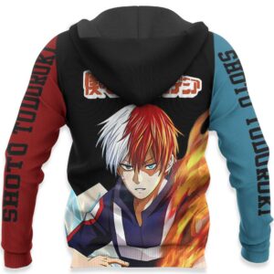 Shoto Todoroki Hoodie Shirt My Hero Academia Custom Jacket 10