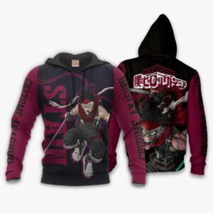 Chizome Akaguro Shirt Stain MHA Custom Anime Zip Jacket 8