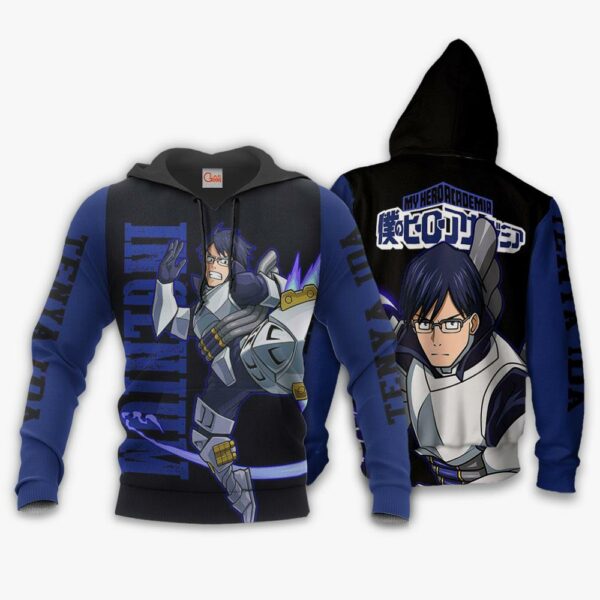 Tenya Ida Shirt Ingenium Hero MHA Custom Anime Zip Jacket 3