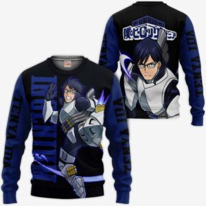 Tenya Ida Shirt Ingenium Hero MHA Custom Anime Zip Jacket 7