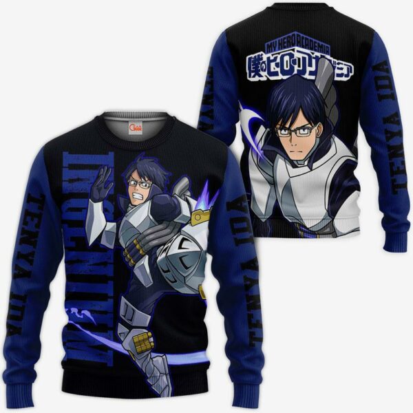 Tenya Ida Shirt Ingenium Hero MHA Custom Anime Zip Jacket 2