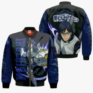 Tenya Ida Shirt Ingenium Hero MHA Custom Anime Zip Jacket 9