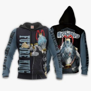 Tomura Shigaraki Shirt Future King MHA Custom Anime Zip Jacket 8