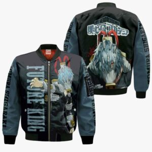 Tomura Shigaraki Shirt Future King MHA Custom Anime Zip Jacket 9