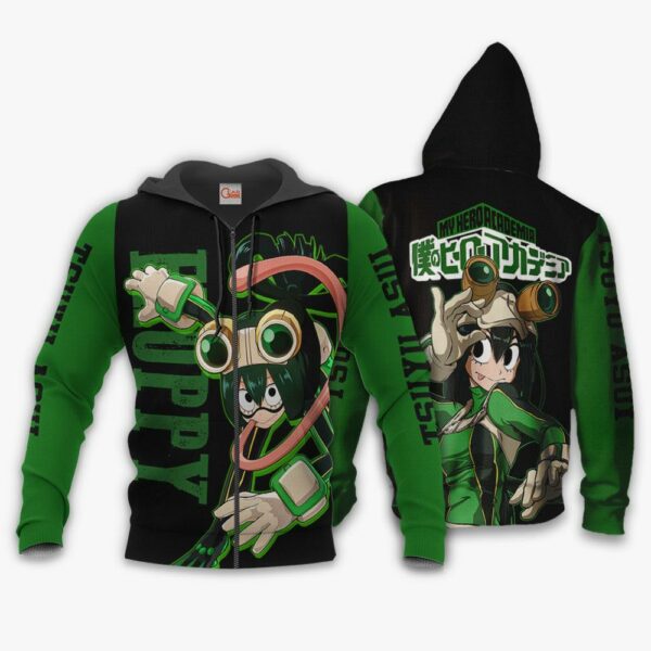 Tsuyu Asui Froppy Hoodie Shirt My Hero Academia Custom Jacket 1