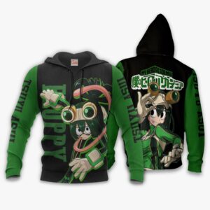 Tsuyu Asui Froppy Hoodie Shirt My Hero Academia Custom Jacket 8