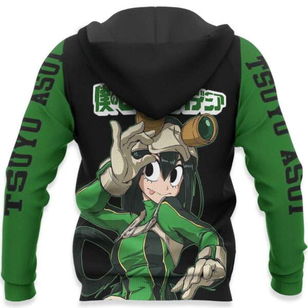 Tsuyu Asui Froppy Hoodie Shirt My Hero Academia Custom Jacket 5