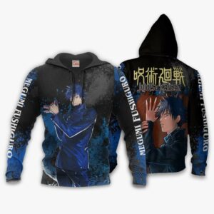 Megumi Fushiguro Hoodie Shirt Jujutsu Kaisen Custom Anime Jacket 8