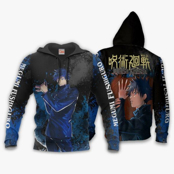 Megumi Fushiguro Hoodie Shirt Jujutsu Kaisen Custom Anime Jacket 3