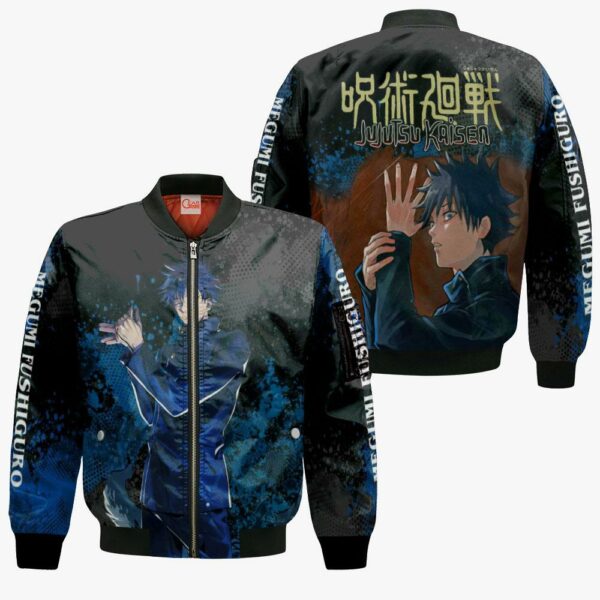 Megumi Fushiguro Hoodie Shirt Jujutsu Kaisen Custom Anime Jacket 4