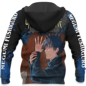 Megumi Fushiguro Hoodie Shirt Jujutsu Kaisen Custom Anime Jacket 10