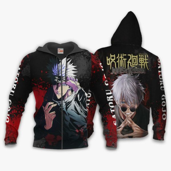 Satoru Gojo Hoodie Shirt Jujutsu Kaisen Custom Anime Jacket 1