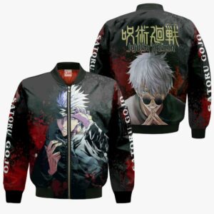 Satoru Gojo Hoodie Shirt Jujutsu Kaisen Custom Anime Jacket 9