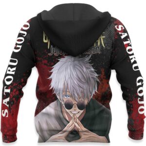 Satoru Gojo Hoodie Shirt Jujutsu Kaisen Custom Anime Jacket 10