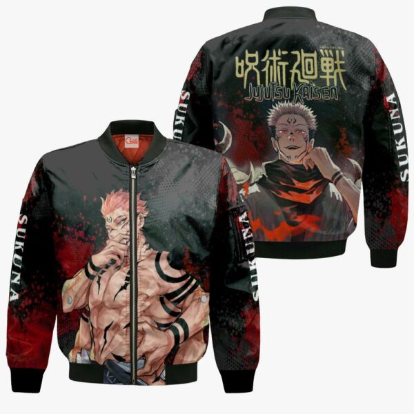 Sukuna Hoodie Shirt Jujutsu Kaisen Custom Anime Jacket 4