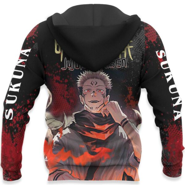 Sukuna Hoodie Shirt Jujutsu Kaisen Custom Anime Jacket 5