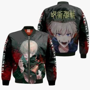 Toge Inumaki Hoodie Shirt Jujutsu Kaisen Custom Anime Jacket 9