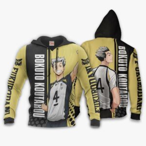 Fukurodani Bokuto Koutarou Hoodie Haikyuu Custom Anime Shirt 8