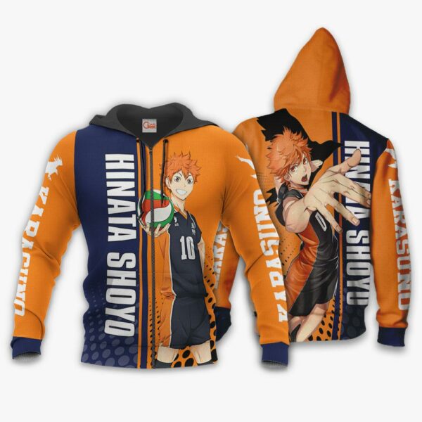 Karasuno Hinata Shoyo Hoodie Haikyuu Custom Anime Shirt 1