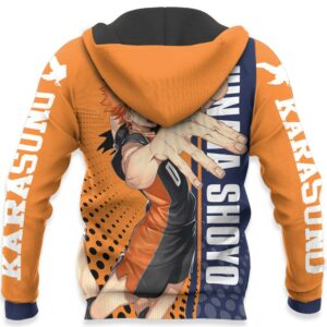 Karasuno Hinata Shoyo Hoodie Haikyuu Custom Anime Shirt 11