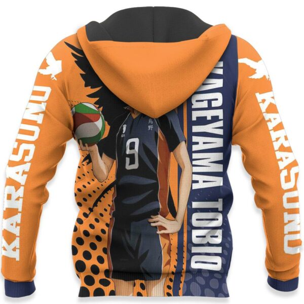 Karasuno Kageyama Tobio Hoodie Haikyuu Custom Anime Shirt 5