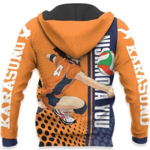 Karasuno Nishinoya Yuu Hoodie Haikyuu Custom Anime Shirt 10