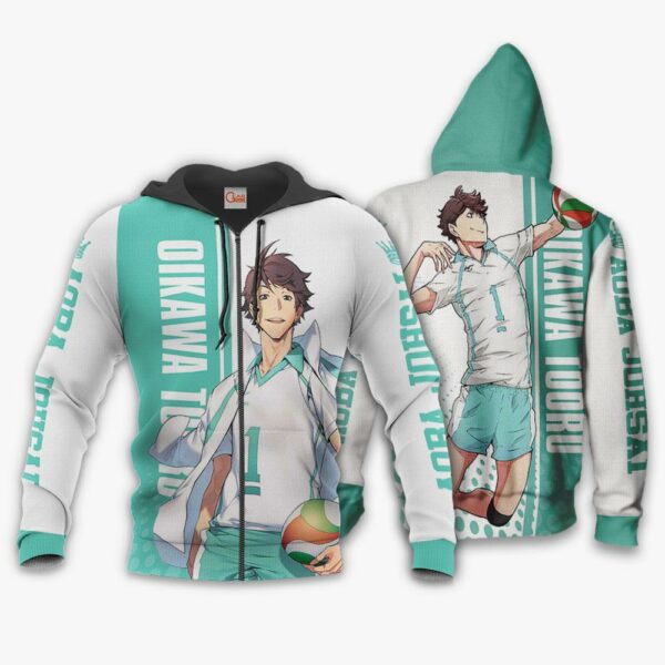 Aoba Johsai Oikawa Tooru Hoodie Haikyuu Custom Anime Shirt 1