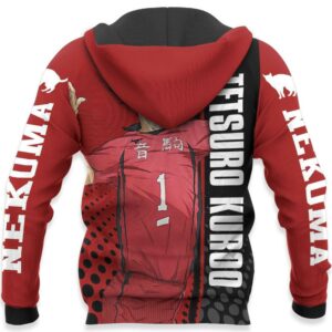 Nekoma Tetsuro Kuroo Hoodie Haikyuu Custom Anime Shirt 10