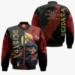 Deidara Hoodie Shirt Naruto Anime Jacket VA12 9