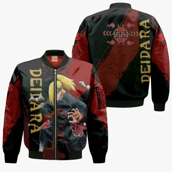 Deidara Hoodie Shirt Naruto Anime Jacket VA12 4