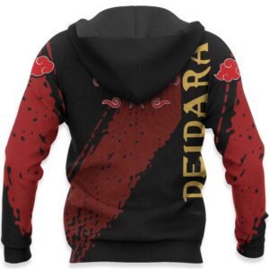 Deidara Hoodie Shirt Naruto Anime Jacket VA12 10