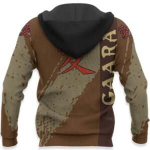 Gaara Hoodie Shirt Naruto Anime Jacket VA12 10