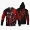 Hidan Hoodie Akatsuki Naruto Shirt Custom Anime Zip Jacket 13