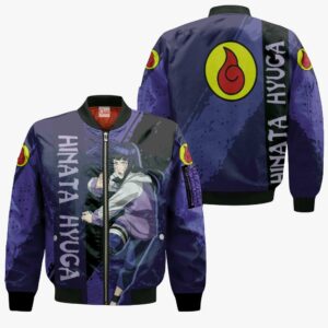 Hyuga Hinata Hoodie Shirt Naruto Anime Jacket VA12 9