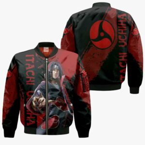 Uchiha Itachi Hoodie Shirt Sharingan Naruto Anime Jacket 9