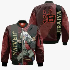 Jiraiya Sage Hoodie Shirt Naruto Anime Jacket VA12 9