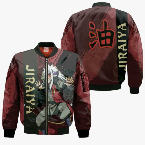 Jiraiya Sage Hoodie Shirt Naruto Anime Jacket VA12 4