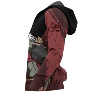 Jiraiya Sage Hoodie Shirt Naruto Anime Jacket VA12 11