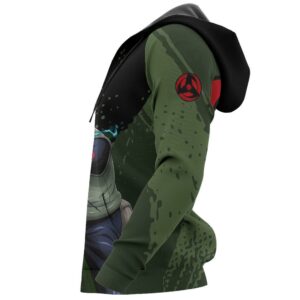 Hateke Kakashi Hoodie Shirt Naruto Anime Jacket VA12 11