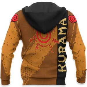 Kurama Hoodie Naruto Shirt Custom Anime Zip Jacket 10