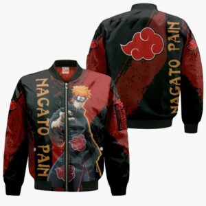 Nagato Pain Hoodie Akatsuki Naruto Shirt Custom Anime Zip Jacket 9