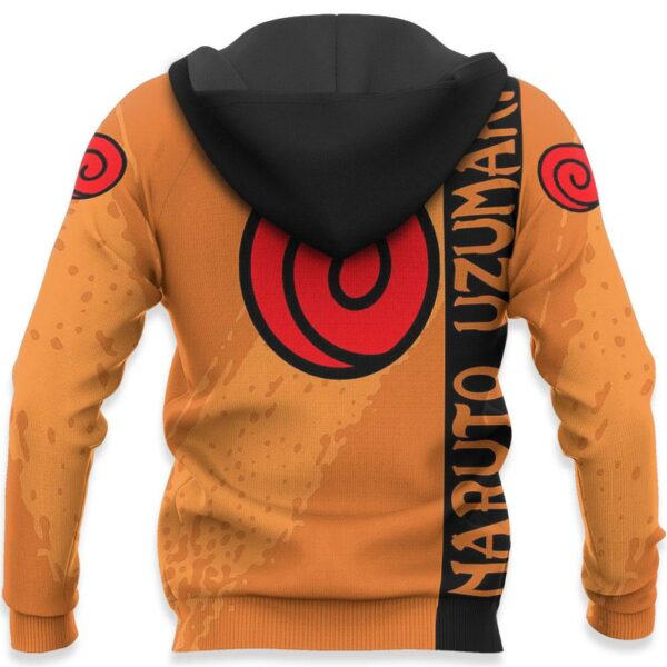 Uzumaki Naruto Hoodie Naruto Shirt Custom Anime Zip Jacket 5