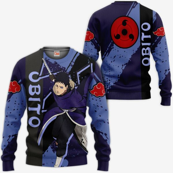 Obito Hoodie Akatsuki Naruto Shirt Custom Anime Zip Jacket 2